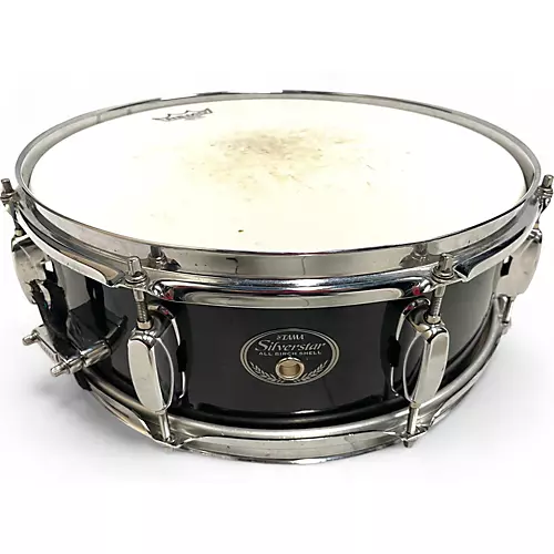 Used TAMA Silverstar Snare Drum Black Black 10