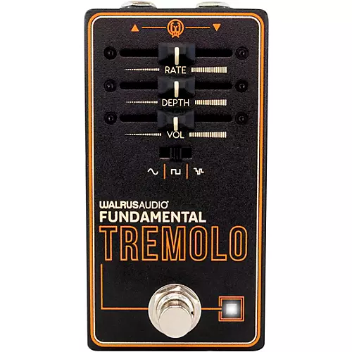 Walrus Audio Fundamental Series Tremolo Effects Pedal Black