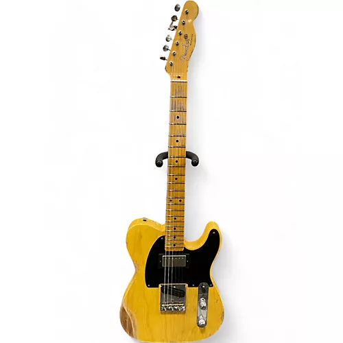 Used 2023 Fender 1952 Telecaster Heavy Relic CME Exclusive HS Custom Shop Butterscotch Blonde Solid Body Electric Guitar Butterscotch Blonde