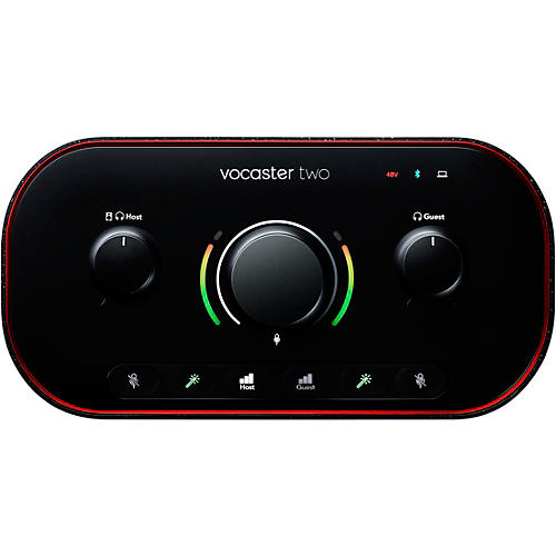 Focusrite Vocaster Two Podcasting Interface for Content Creators