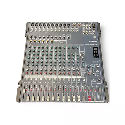 Used Yamaha MG166CXUSB Unpowered Mixer