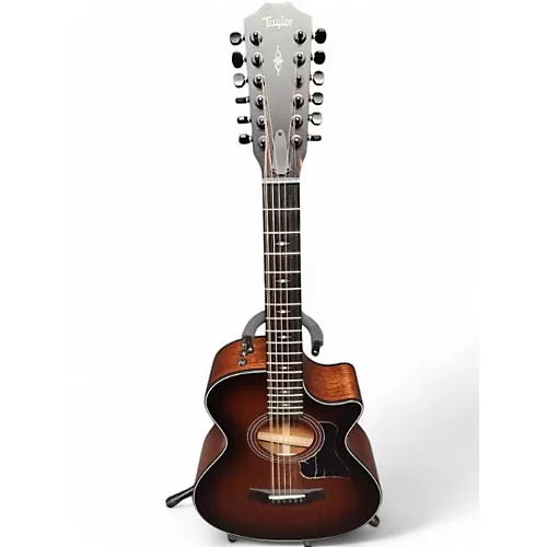 Used Taylor 362CE Sunburst 12 String Acoustic Electric Guitar Sunburst