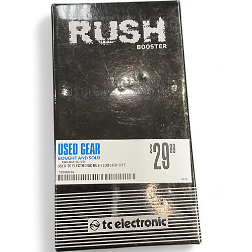 Used TC Electronic Rush Booster Effect Pedal