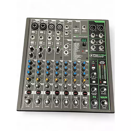 Used Mackie PROFX10V3 Powered Mixer
