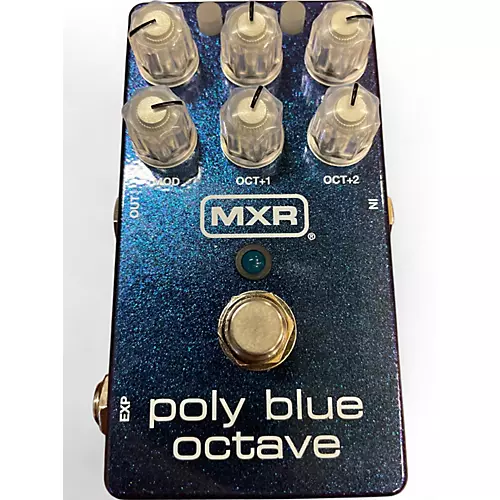 Used MXR POLY BLUE OCTAVE Effect Pedal
