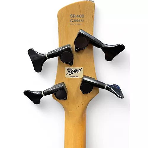 Used Ibanez SR400 Jewel Blue Electric Bass Guitar Jewel Blue