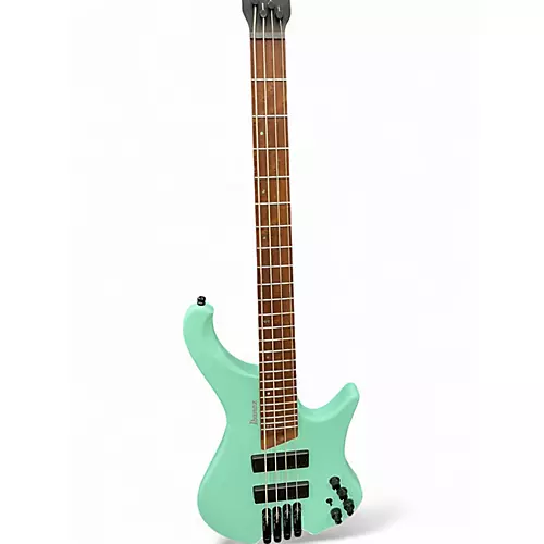 Used Ibanez EHB1000S Green Electric Bass Guitar Green