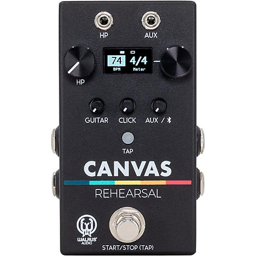 Walrus Audio Canvas Rehearsal Pedal Black