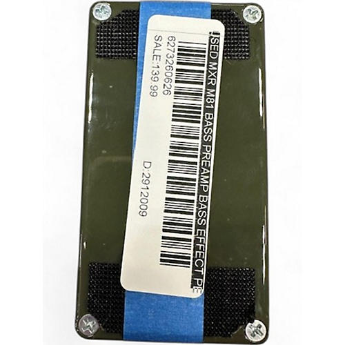 Used MXR M81 BASS PREAMP Bass Effect Pedal