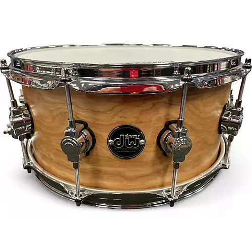 Used DW 14in Performance Series Birch Snare Satin Drum Satin 33