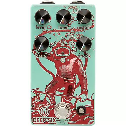Walrus Audio Deep Six V3 Compressor Effects Pedal