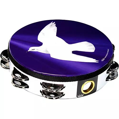 Remo Dove Tambourine 10 in., 16 Jingles
