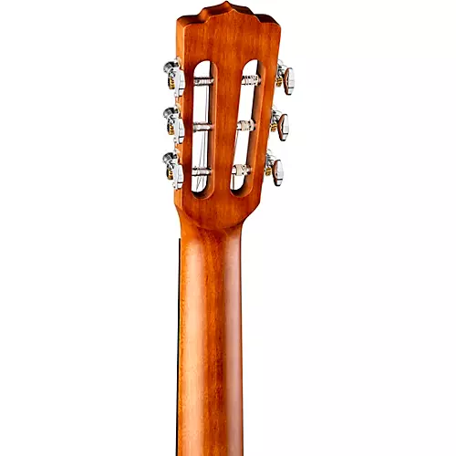 Luna High Tide Exotic Mahogany Nylon-String Acoustic-Electric Grand Concert Cutaway Guitar Satin Natural
