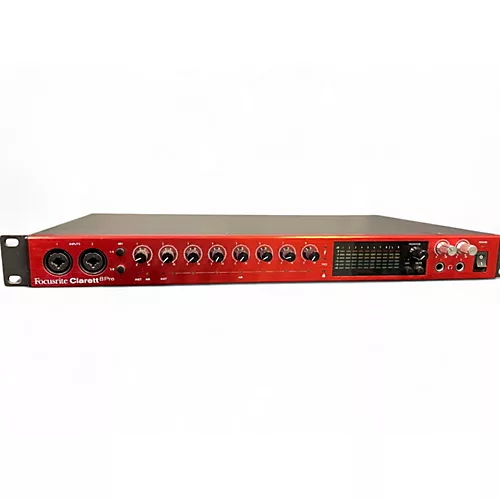 Used Focusrite Clarett 8Pre Thunderbolt Interface Audio Interface