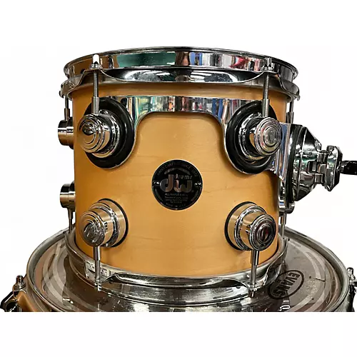 Used DW 3 piece Collector's Series Natural Drum Kit Natural