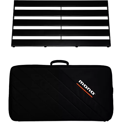 MONO Pedalboard Rail and Stealth Club Accessory Case Large Black
