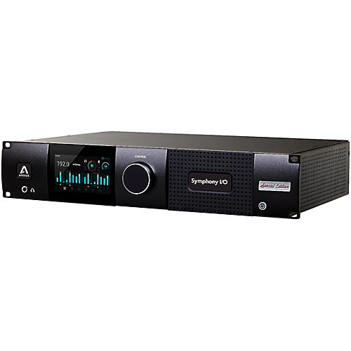 Apogee Symphony I/O MK II Audio Interface With Pro Tools HDX (Dante Upgradable) - 8 Analog I/O With Integrated Mic Preamps (2-DB25 connectors, AES, Optical, SPDIF)