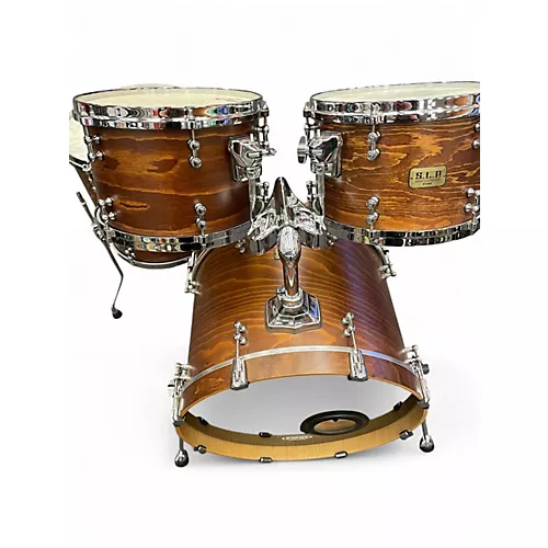 Used TAMA 4 Piece slp spruce shell pack slp spruce Drum Kit slp spruce