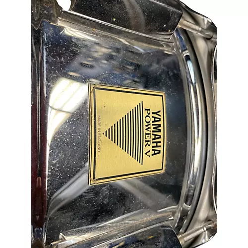 Used Yamaha 14in POWER V STEEL CHROME Drum CHROME 33