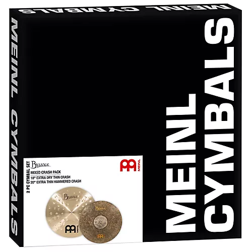 MEINL Byzance Mixed Set Crash Cymbal Pack, 18