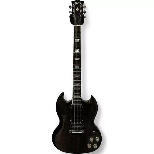 Used Gibson SG Modern Trans Black Solid Body Electric Guitar Trans Black