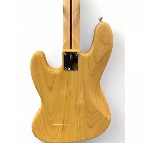 Used Fender FSR Deluxe Jazz Bass Natural Electric Bass Guitar Natural