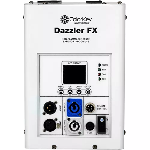 ColorKey Dazzler FX Cold Spark Machine White