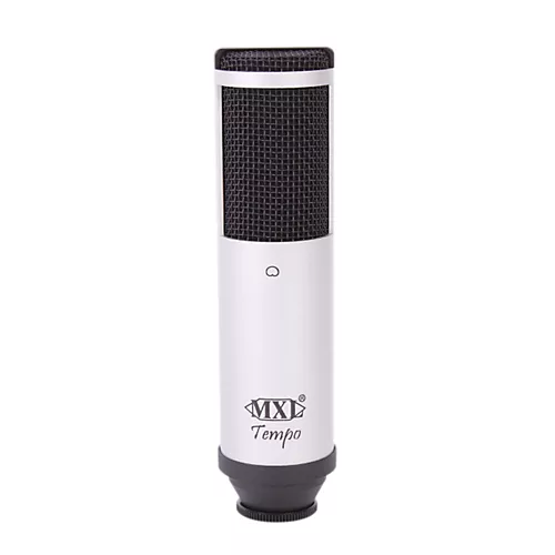 MXL Tempo USB Mic With Headphone Jack Silver/Black Grill