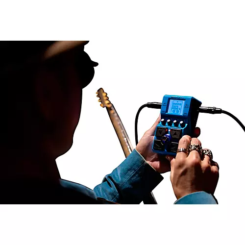 Zoom MS-70CDR+ MultiStomp Chorus/Delay/Reverb Effects Pedal Blue