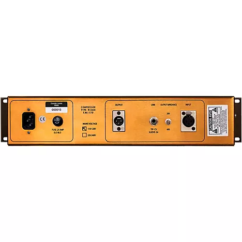 Chandler Limited RS660 Tube Compressor/Limiter Stepped I/O