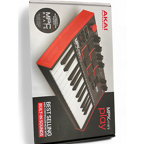 Used Akai Professional mpk mini play MIDI Controller