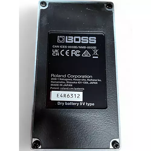 Used BOSS CE2W Waza Craft Chorus Effect Pedal