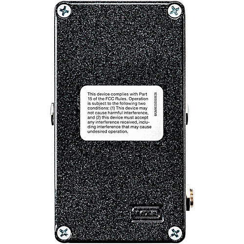 MXR M307 Layers Delay Effects Pedal Black Sparkle