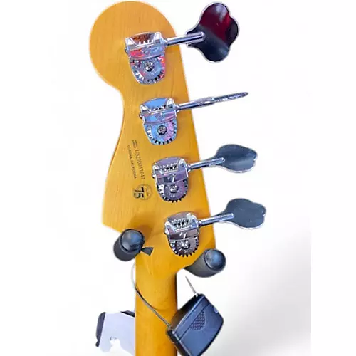 Used Fender American Ultra Jazz Bass Blue Electric Bass Guitar Blue