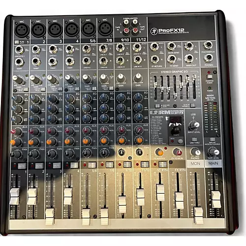 Used Mackie PROFX12 Unpowered Mixer