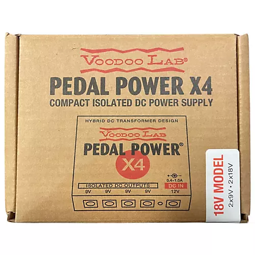 Used Voodoo Lab Pedal Power X4 Power Supply