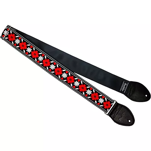 Souldier Tulip Guitar Strap Black 2 in.