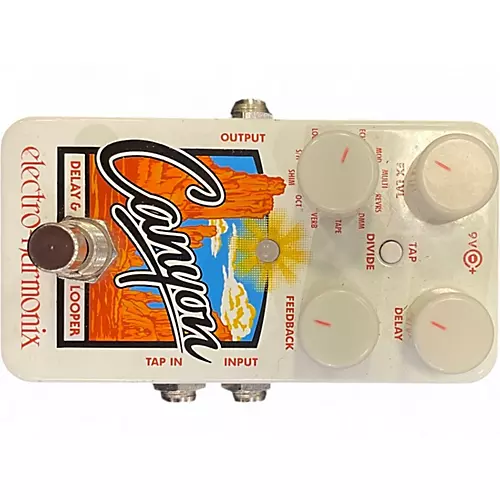 Used Electro-Harmonix Canyon Delay and Looper Effect Pedal