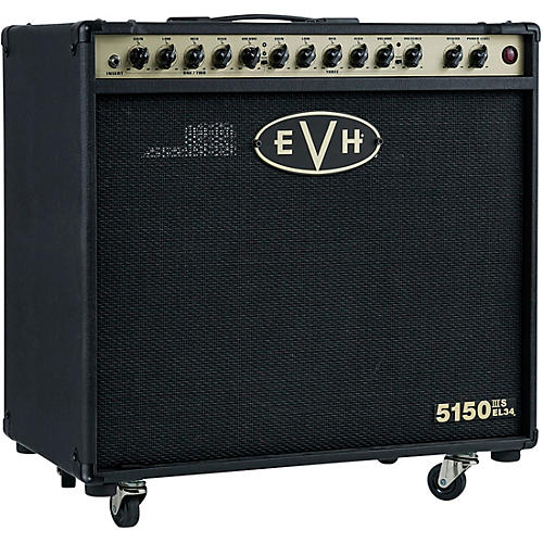 EVH 5150III EL34 50W 1x12 Tube Guitar Combo Amp Black