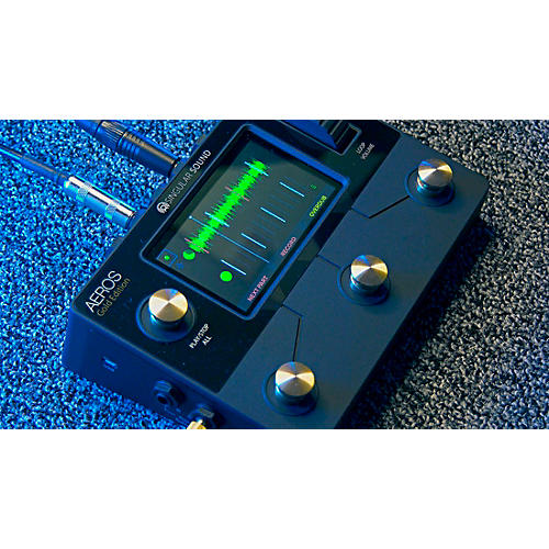 Singular Sound Aeros Loop Studio Looper Pedal Two-Tone Black