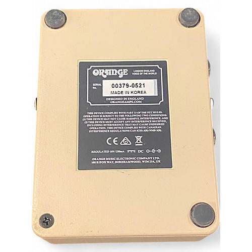 Used Orange Amplifiers ACOUSTIC PEDAL Effect Processor