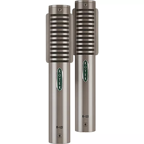 Royer R-121 Matched Ribbon Microphone Pair Nickel