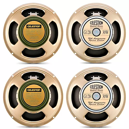 Celestion Blues/Rock 4x12 Speaker Set