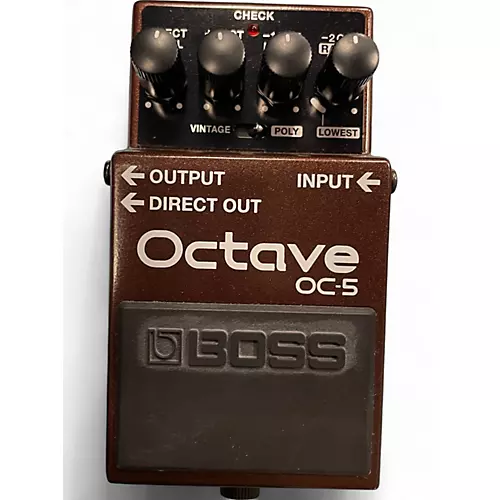 Used BOSS OC5 Effect Pedal