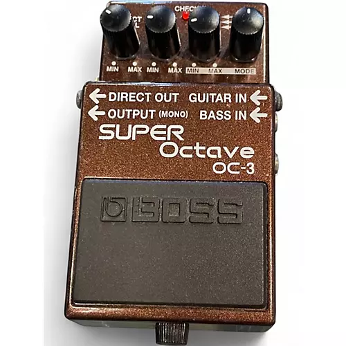 Used BOSS OC3 Super Octave Effect Pedal