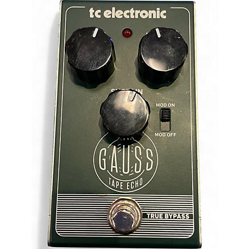 Used TC Electronic Gauss Echo Effect Pedal