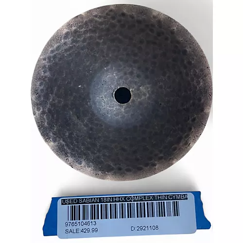 Used SABIAN 18in HHX COMPLEX THIN Cymbal 38