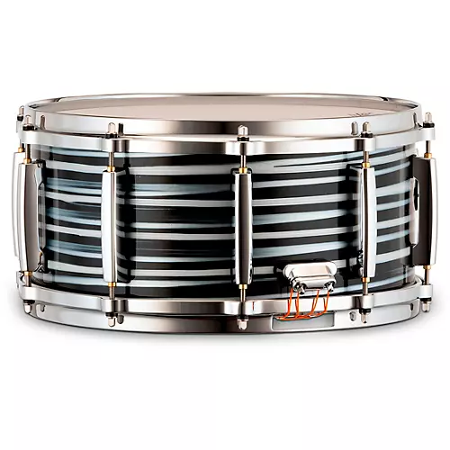 Pearl Masters Maple Pure Snare Drum 14 x 6.5 in. Black Oyster Swirl