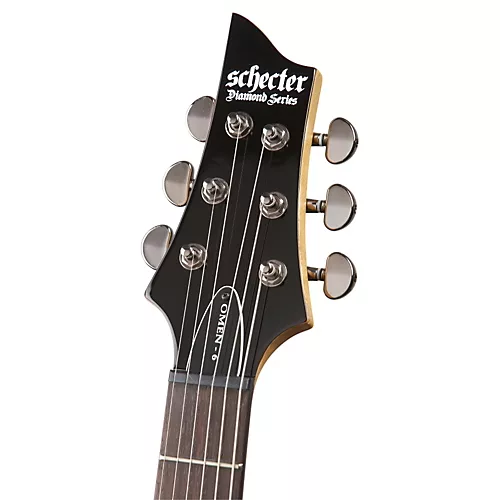 Schecter Guitar Research Omen-6 Left-Handed Electric Guitar Black