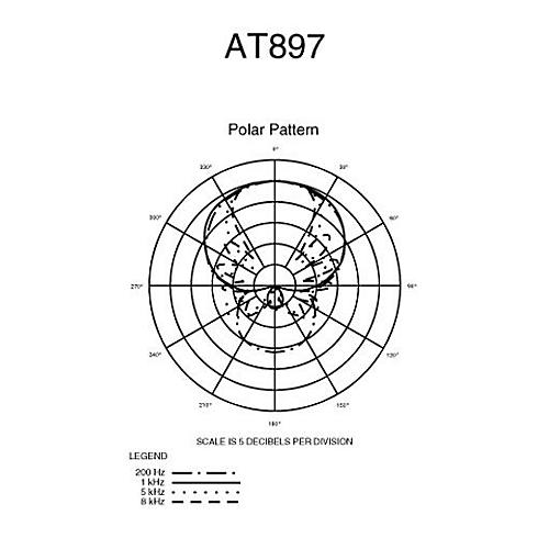 Audio-Technica AT897 Line + Gradient Shotgun Condenser Microphone